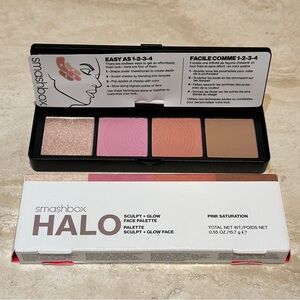 Halo Sculpt + Glow Face Palette With Vitamin E - Pink Saturation